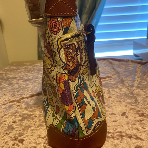 Dooney & Bourke Beauty and the Beast Disney Shoulder Bag crossbody NEW - Picture 3 of 7